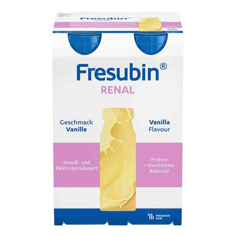 Fresubin renal Vanille Easy Drink 4X200 ml von Fresenius Kabi Deutschland GmbH PZN 04585658