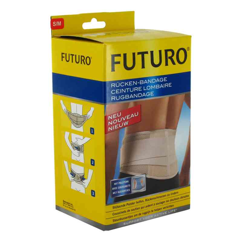 Futuro Rückenbandage S/m 1 stk von 3M Deutschland GmbH PZN 04536476