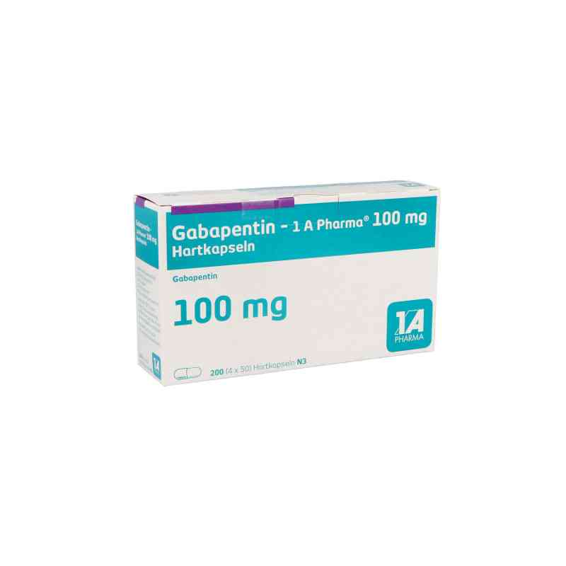 Gabapentin-1A Pharma 100mg 200 stk von 1 A Pharma GmbH PZN 04791352