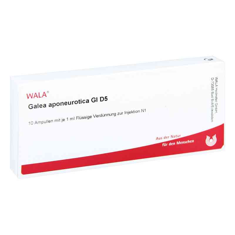 Galea Aponeurotica Gl D5 Ampullen 10X1 ml von WALA Heilmittel GmbH PZN 04618381
