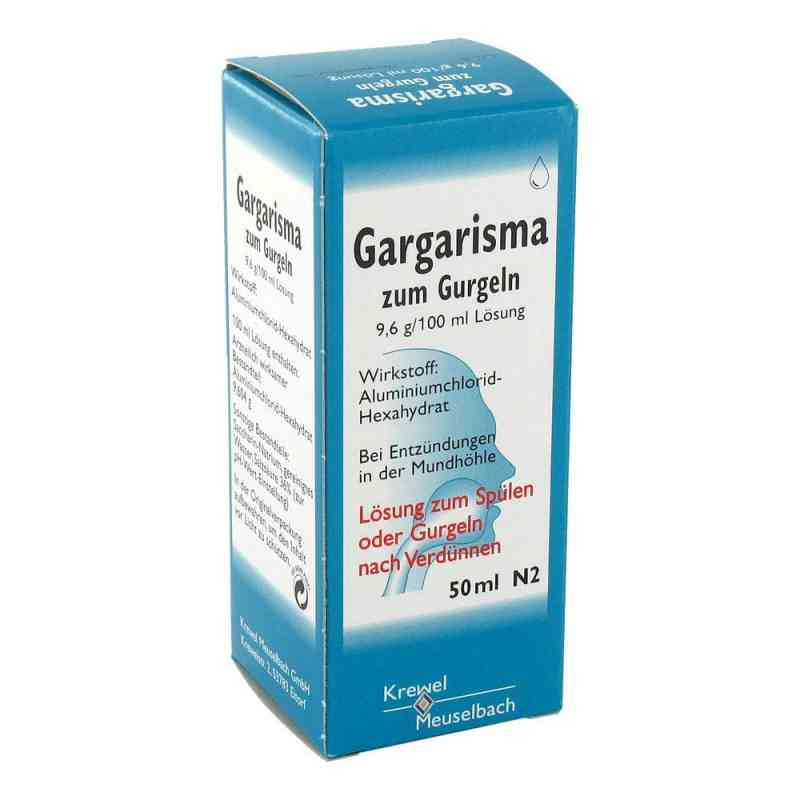 Gargarisma zum Gurgeln 50 ml von HERMES Arzneimittel GmbH PZN 08625053