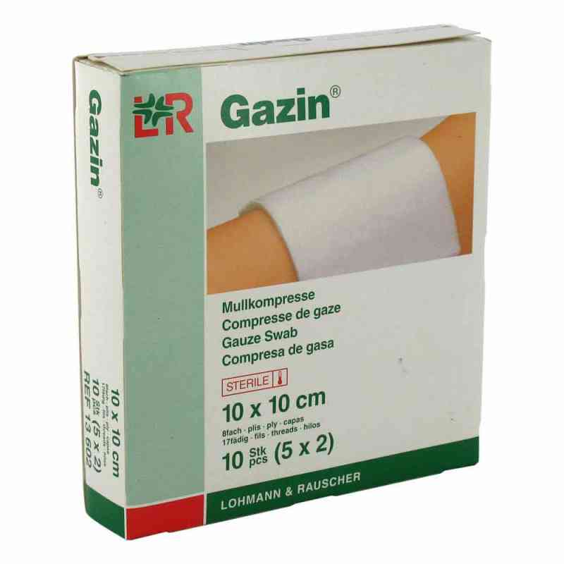 Gazin Kompressen 10x10cm 8fach steril 5X2 stk von Lohmann & Rauscher GmbH & Co.KG PZN 03448988