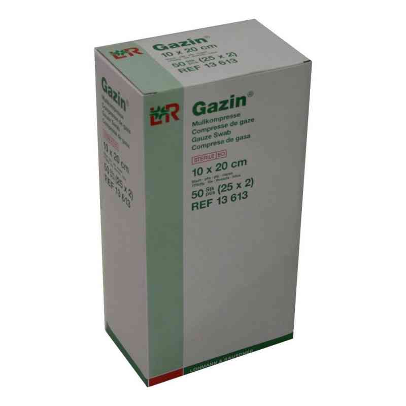 Gazin Kompressen 10x20cm 8fach steril 25X2 stk von Lohmann & Rauscher GmbH & Co.KG PZN 03449031