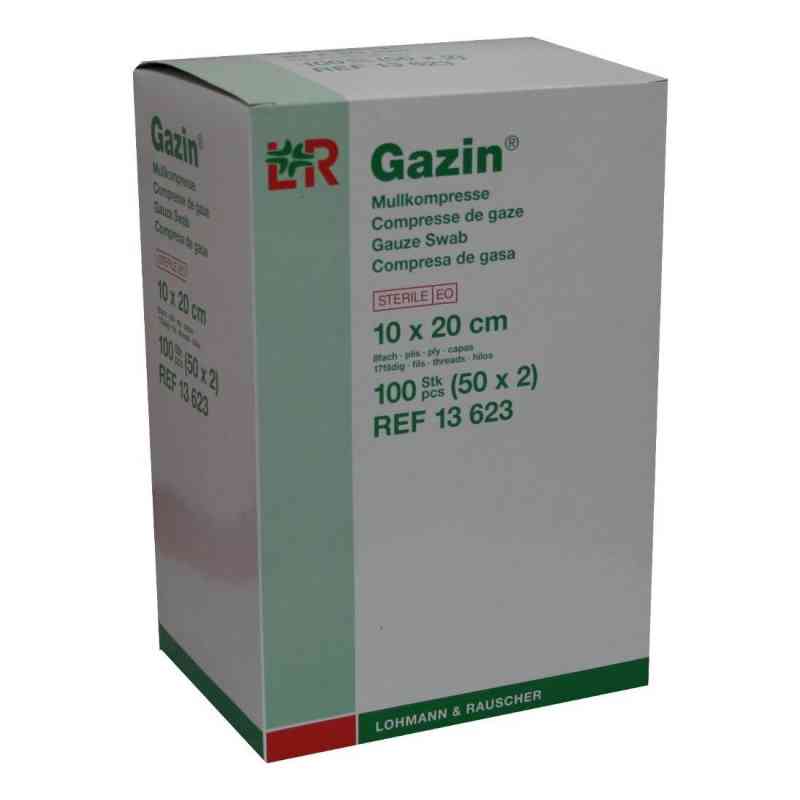 Gazin Kompressen 10x20cm 8fach steril 50X2 stk von Lohmann & Rauscher GmbH & Co.KG PZN 03449077