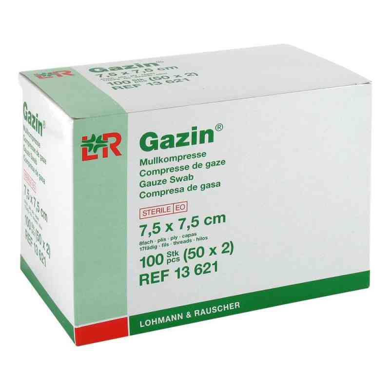 Gazin Kompressen 7,5x7,5cm 8fach steril 50X2 stk von Lohmann & Rauscher GmbH & Co.KG PZN 03449054