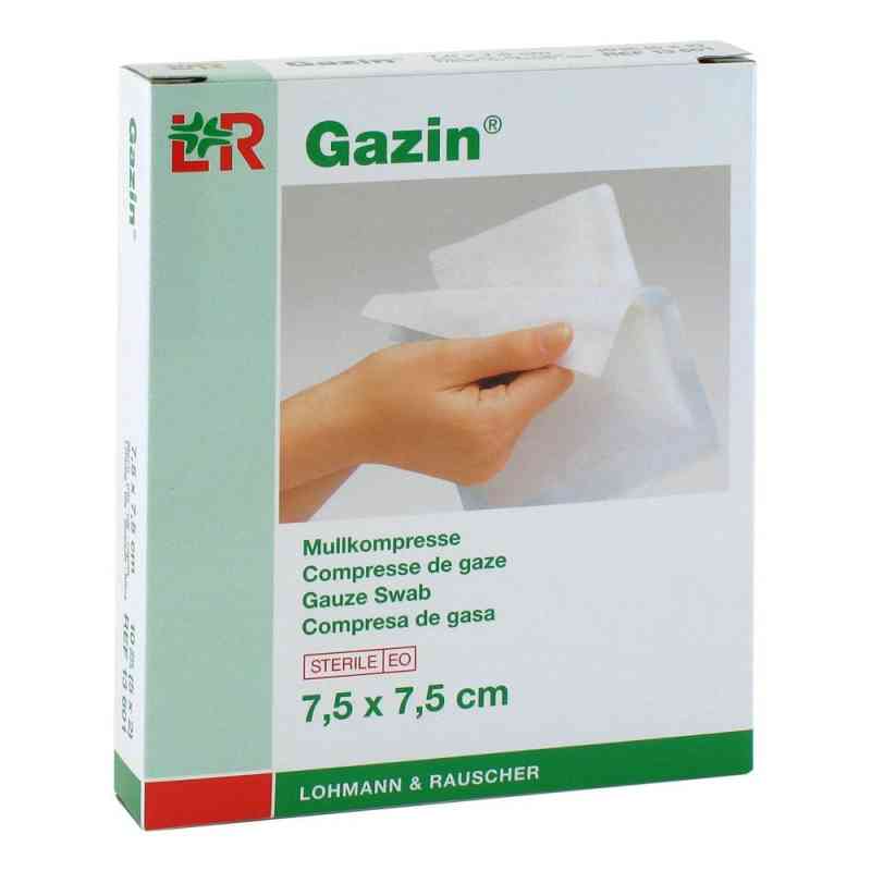 Gazin Kompressen 7,5x7,5cm 8fach steril 5X2 stk von Lohmann & Rauscher GmbH & Co.KG PZN 03448971