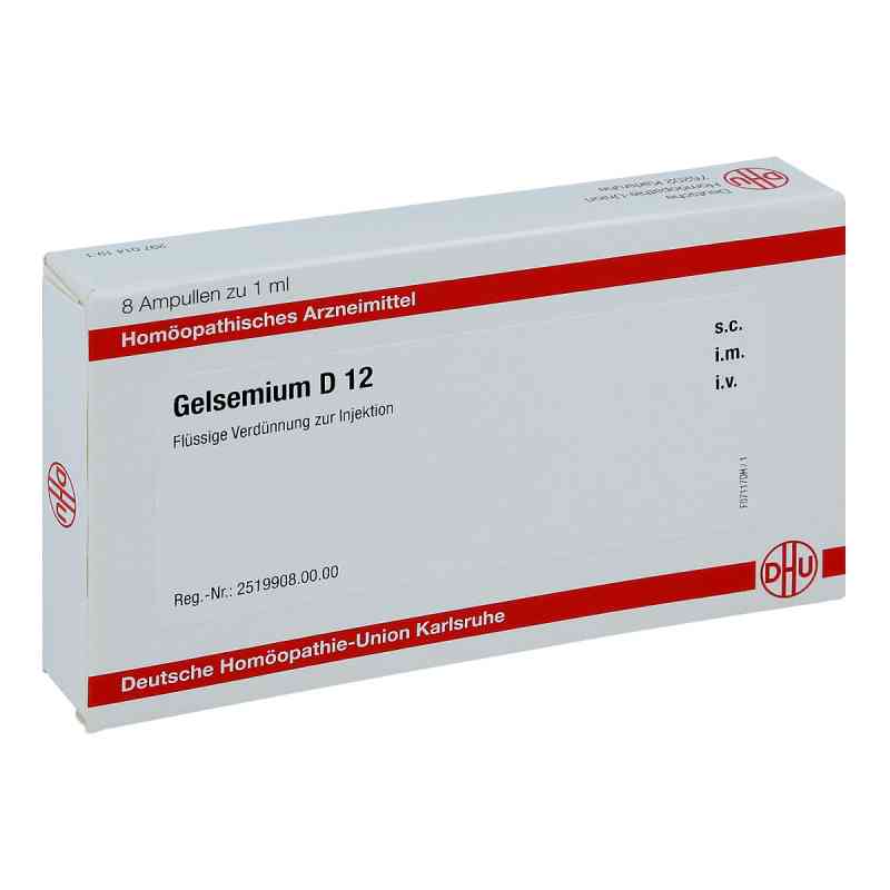Gelsemium D12 Ampullen 8X1 ml von DHU-Arzneimittel GmbH & Co. KG PZN 11706080
