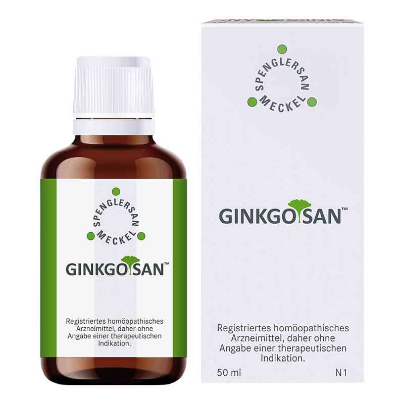 Ginkgosan Tropfen 100 ml von Spenglersan GmbH PZN 12536042