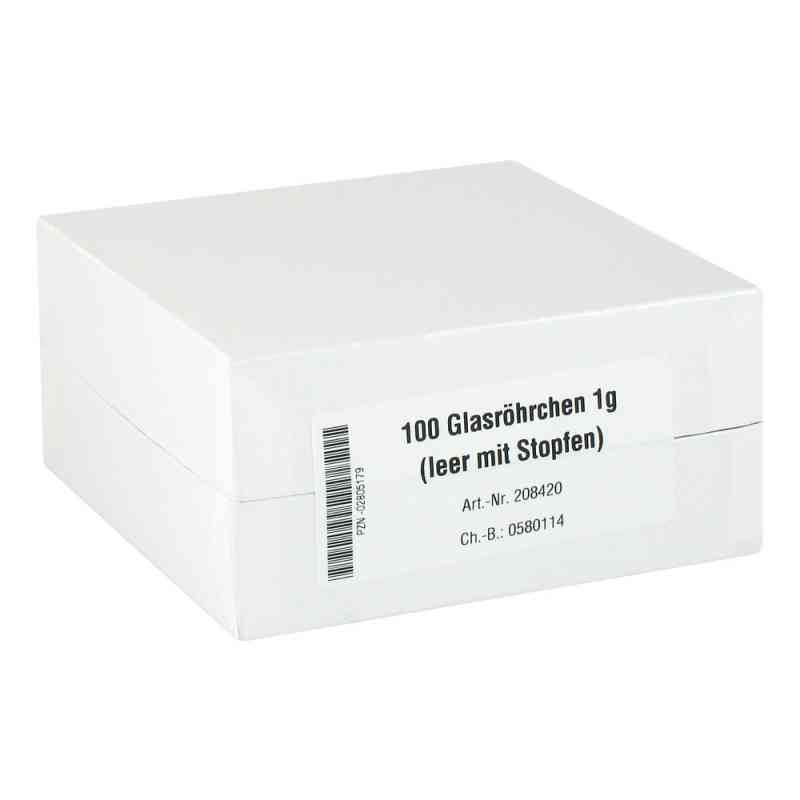 Glasröhrchen F.taschenapotheke 100 stk von DHU-Arzneimittel GmbH & Co. KG PZN 02805179