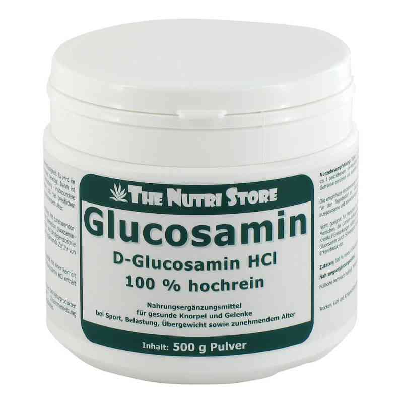 Glucosamin 100% rein Pulver 500 g von Hirundo Products PZN 05396327