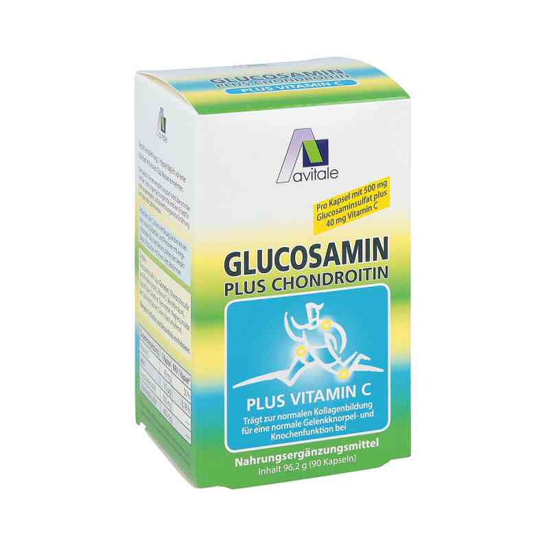 Glucosamin 500 mg+Chondroitin 400 mg Kapseln 90 stk von Avitale GmbH PZN 04471015