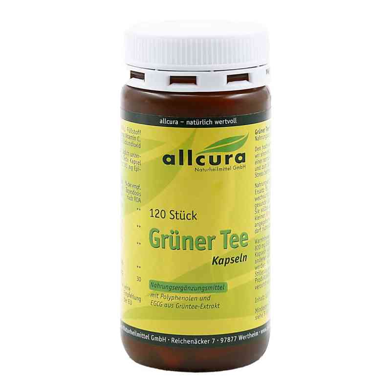 Grüner Tee Kapseln 120 stk von allcura Naturheilmittel GmbH PZN 09513735