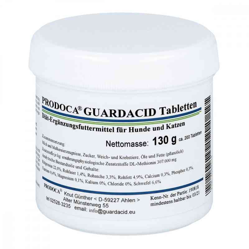 Guardacid Tabletten veterinär 200 stk von PRODOCA Spezialfuttermittel PZN 04089534