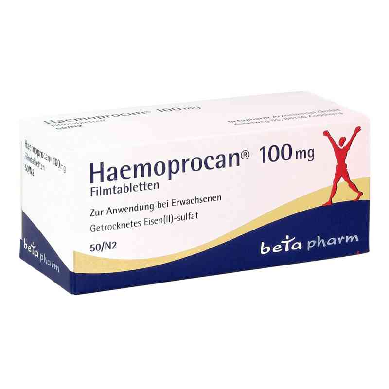 Haemoprocan 100 mg Filmtabletten 50 stk von betapharm Arzneimittel GmbH PZN 16583653
