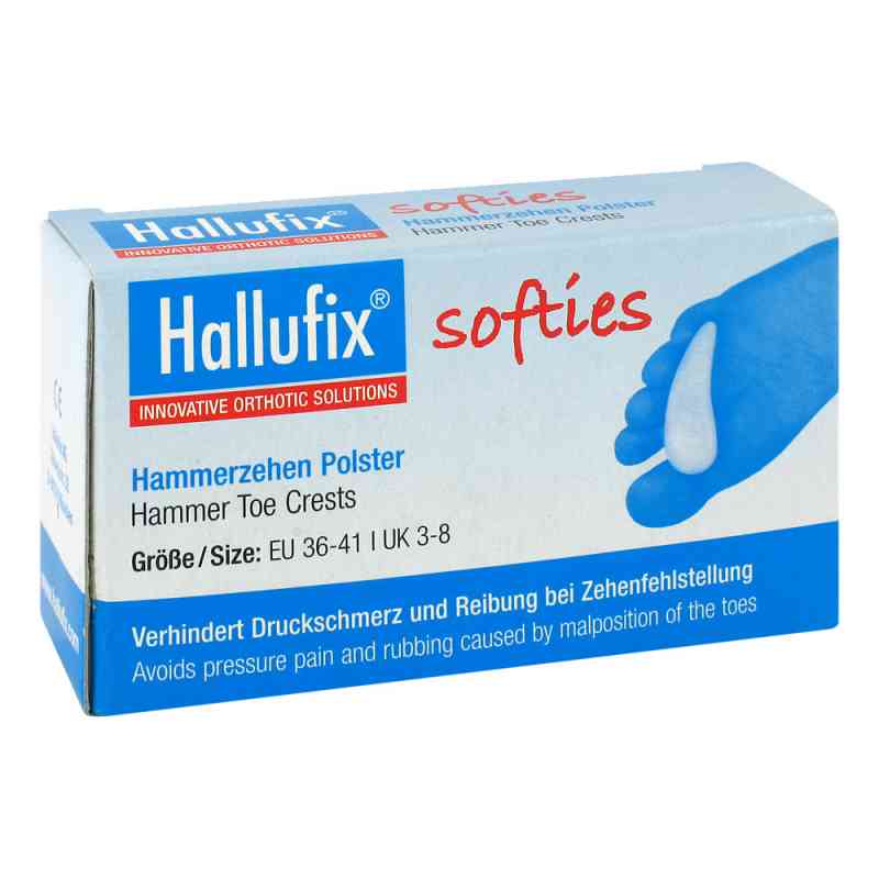Hallufix softies Hammerzehenpolster Größe m 36-41 2 stk von LUDWIG BERTRAM GmbH PZN 03116401
