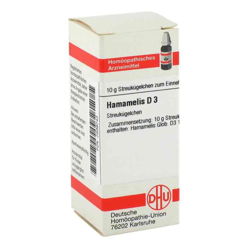 Hamamelis D3 Globuli 10 g von DHU-Arzneimittel GmbH & Co. KG PZN 02899743