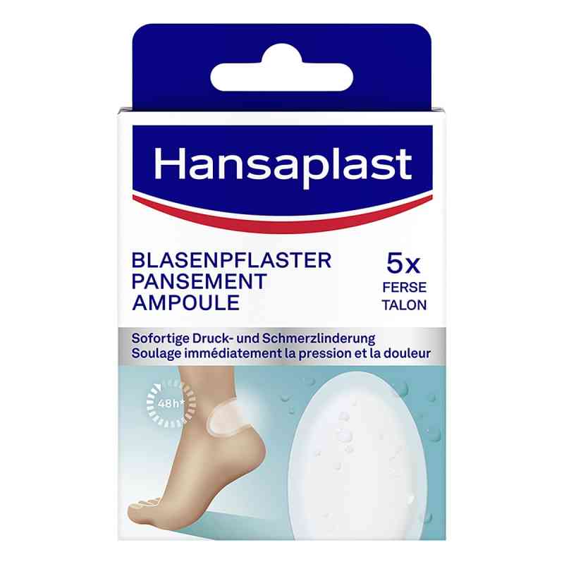 Hansaplast Blasen-pflaster Ferse 5 stk von Beiersdorf AG PZN 19223168