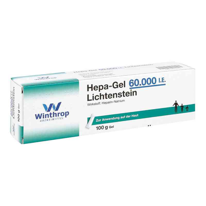 Hepa-Gel 60000 internationale Einheiten Lichtenstein 100 g von Zentiva Pharma GmbH PZN 04325443