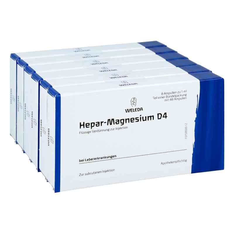 Hepar-magnesium D4 Ampullen 48X1 ml von WELEDA AG PZN 02819388