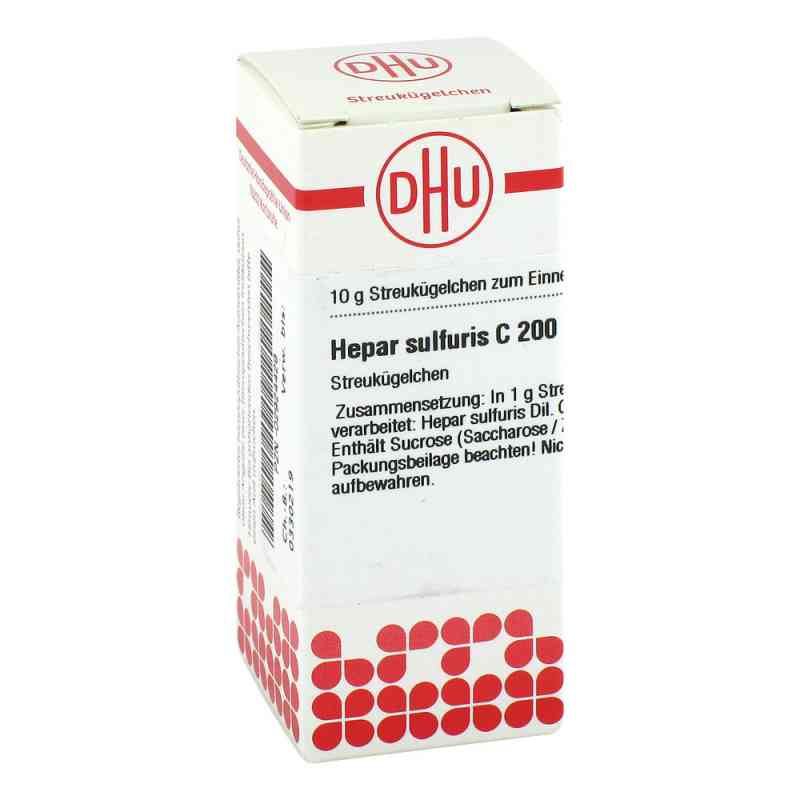 Hepar Sulfuris C200 Globuli 10 g von DHU-Arzneimittel GmbH & Co. KG PZN 02924429