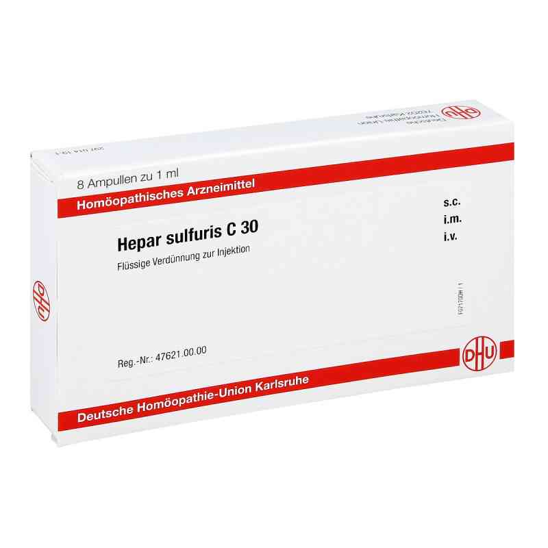 Hepar Sulfuris C30 Ampullen 8X1 ml von DHU-Arzneimittel GmbH & Co. KG PZN 11706329