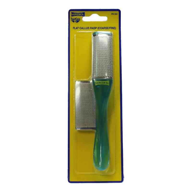Hornhaut Flachraspel grob + fein 1 stk von Health Care Products Vertriebs GmbH PZN 02773321