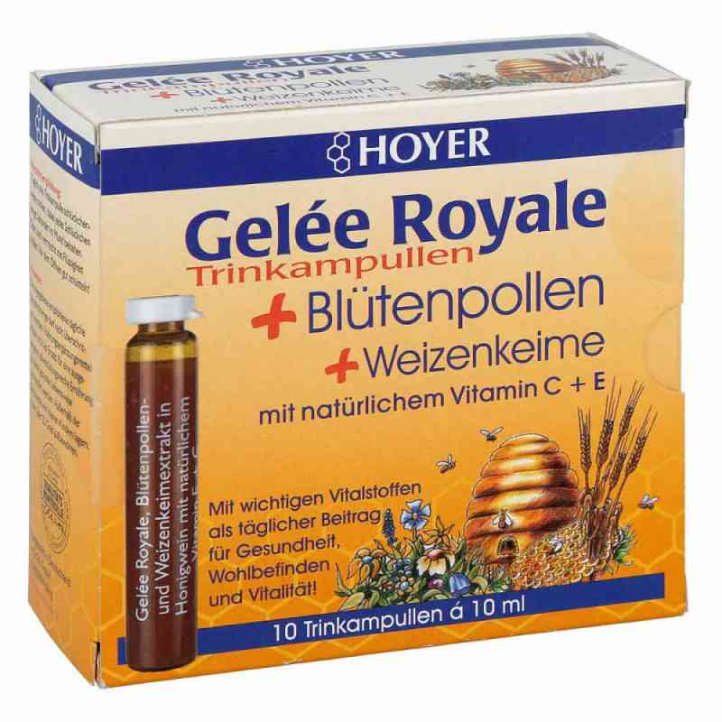 Hoyer Gelee Roy.+blütenpol.+weizenk. Trinkampullen 10X10 ml von HOYER GmbH PZN 02002753