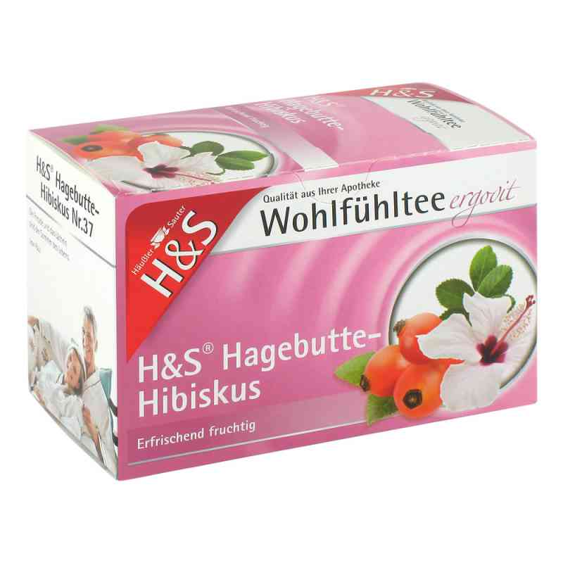 H&s Hagebutte mit Hibiskus Filterbeutel 20X3.0 g von H&S Tee - Gesellschaft mbH & Co. PZN 06464976