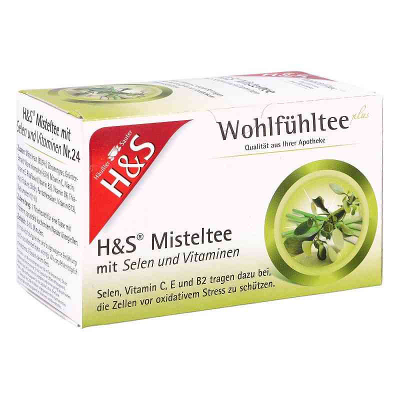 H&s Misteltee Mit Selen Und Vitaminen Filterbeutel 20X2 g von H&S Tee - Gesellschaft mbH & Co. PZN 17529928