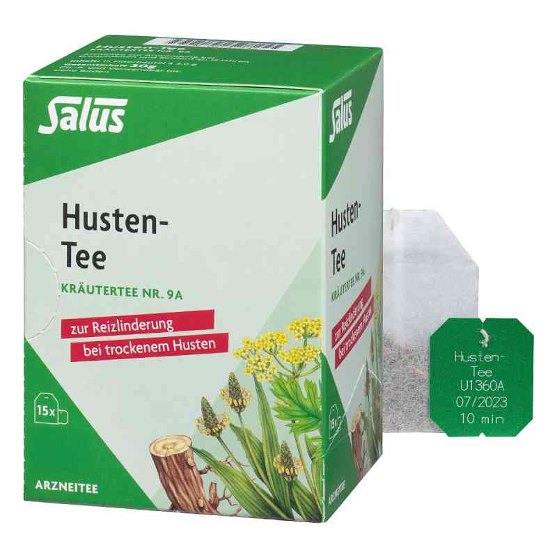 Husten Tee Kräutertee Nummer 9 a Salus 15 stk von SALUS Pharma GmbH PZN 05747347