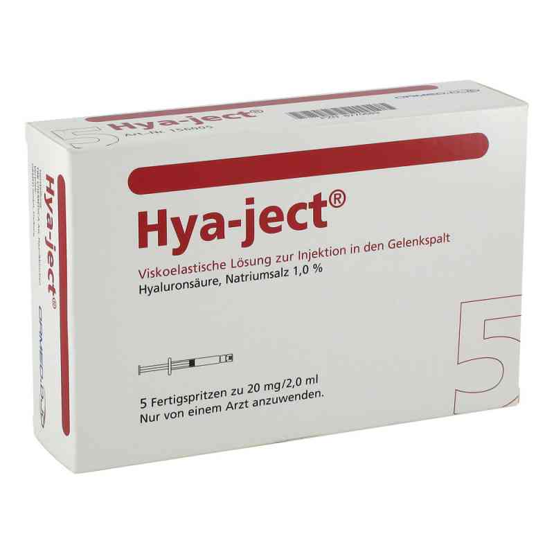 Hya Ject Fertigspritzen 5 stk von ORMED GmbH PZN 08770683