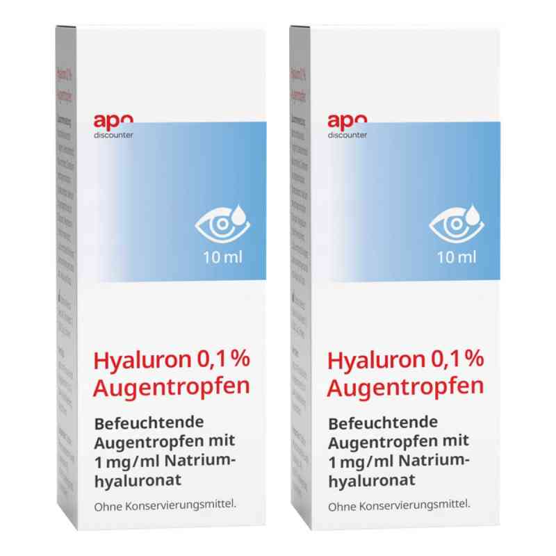 Hyaluron 0,1 Augentropfen 2x 10 ml von GIB Pharma GmbH PZN 08101986