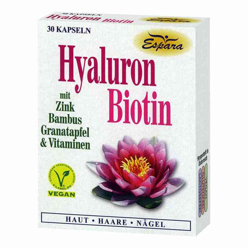 Hyaluron Biotin Kapseln 30 stk von Espara GmbH PZN 01471397