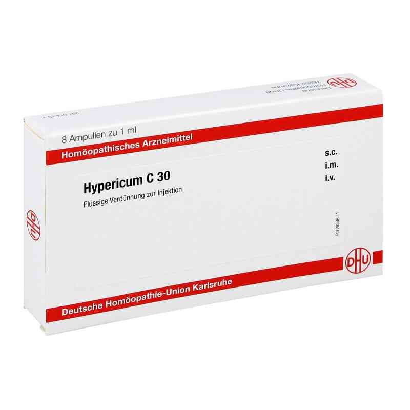 Hypericum C30 Ampullen 8X1 ml von DHU-Arzneimittel GmbH & Co. KG PZN 11706447