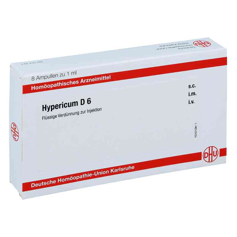 Hypericum D6 Ampullen 8X1 ml von DHU-Arzneimittel GmbH & Co. KG PZN 11706482