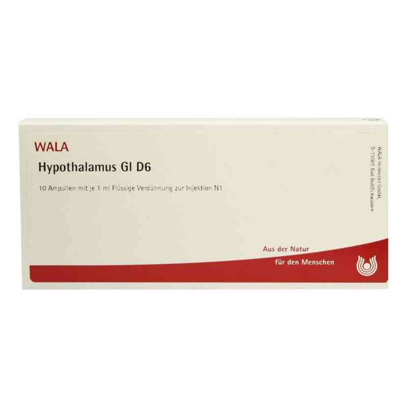 Hypothalamus Gl D6 Ampullen 10X1 ml von WALA Heilmittel GmbH PZN 02830154