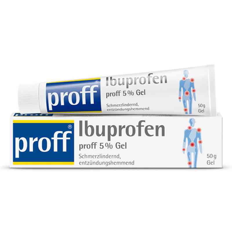 Ibuprofen proff® 5% Gel 50 g von Dr. Theiss Naturwaren GmbH PZN 10055522
