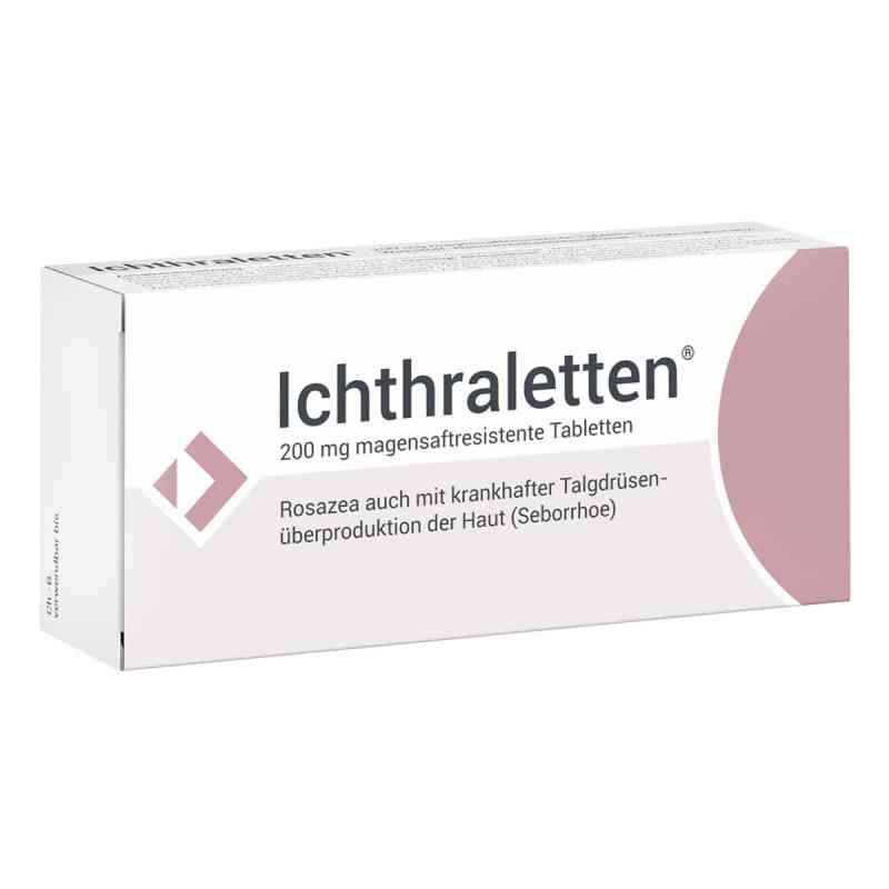 Ichthraletten 200 Mg Magensaftresistente Tabletten 84 stk von Ichthyol-Gesellschaft Cordes Hermanni & Co. (GmbH  PZN 17506956