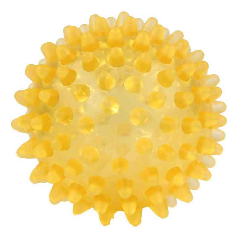 Igelball 6cm orange transparent 1 stk von LUDWIG BERTRAM GmbH PZN 01231687