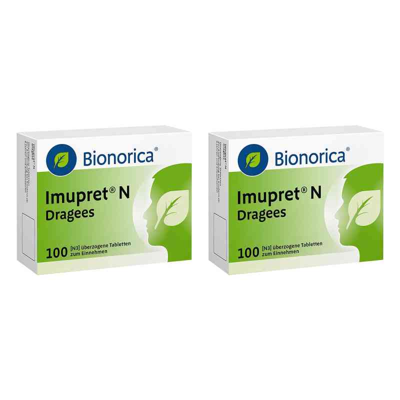 Imupret N Dragees 2x100 stk von Bionorica SE PZN 08106323