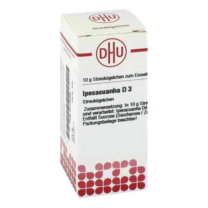 Ipecacuanha D3 Globuli 10 g von DHU-Arzneimittel GmbH & Co. KG PZN 01774206