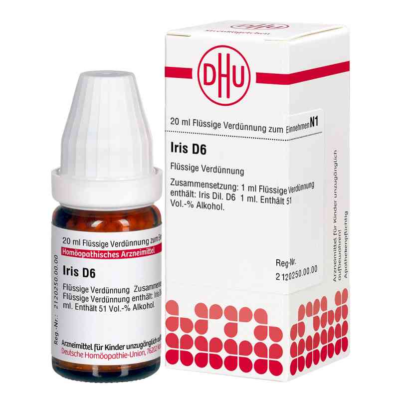 Iris D6 Dilution 20 ml von DHU-Arzneimittel GmbH & Co. KG PZN 02102733