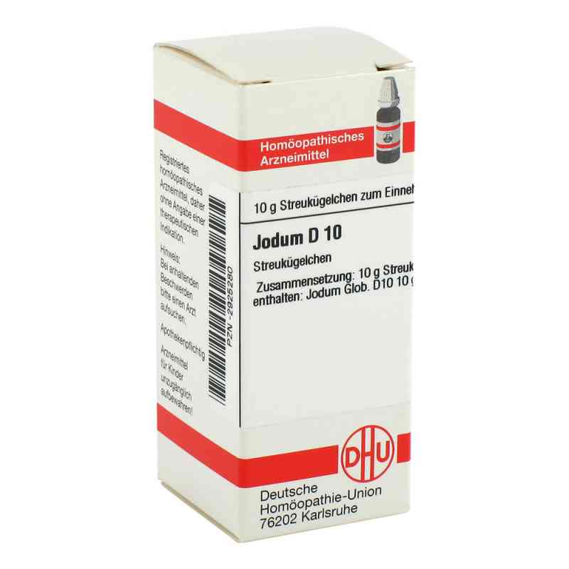 Jodum D10 Globuli 10 g von DHU-Arzneimittel GmbH & Co. KG PZN 02925280