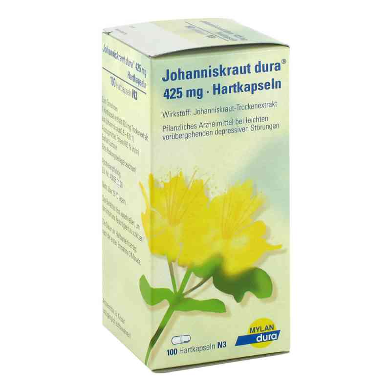 Johanniskraut Dura 425 Mg Hartkapseln 100 stk von Viatris Healthcare GmbH PZN 06729110