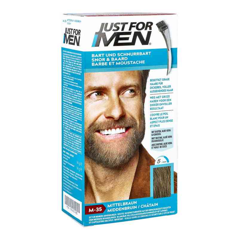 Just for men Brush in Color Gel mittelbraun 28.4 ml von Pharma Netzwerk PNW GmbH PZN 01465480