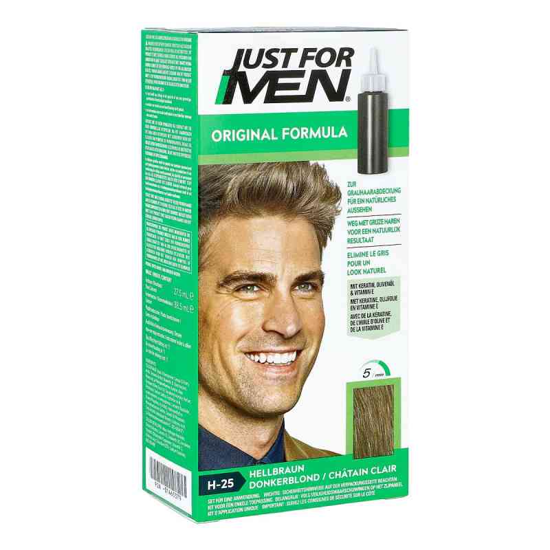 Just for men Tönungsshampoo hellbraun 60 ml von Pharma Netzwerk PNW GmbH PZN 01465379