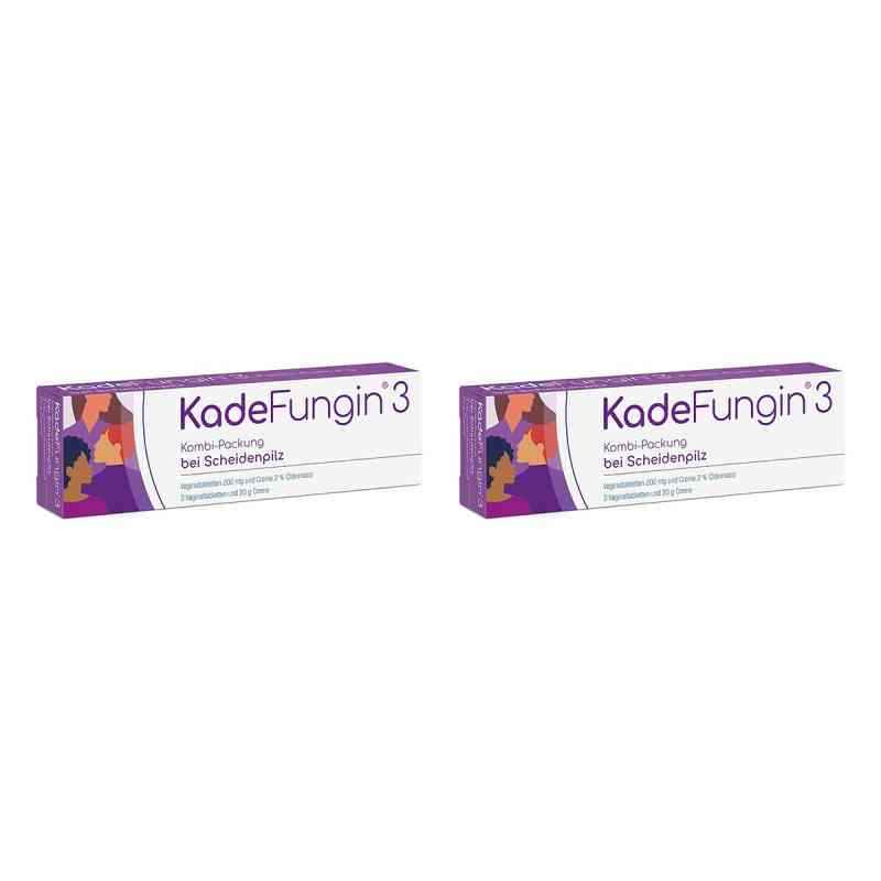 KadeFungin 3 Kombi bei Scheidenpilz 2 stk von DR. KADE Pharmazeutische Fabrik GmbH PZN 08102259