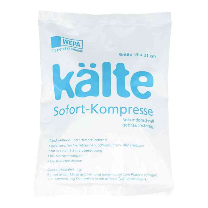 Kälte Sofort Kompresse 15x21cm 1 stk von WEPA Apothekenbedarf GmbH & Co K PZN 04665340