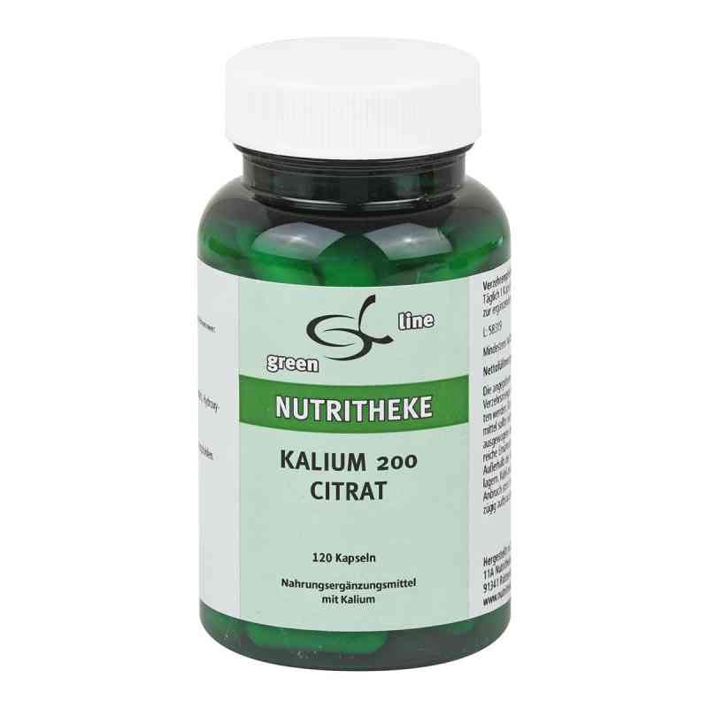 Kalium 200 Citrat Kapseln 120 stk von 11 A Nutritheke GmbH PZN 07775514