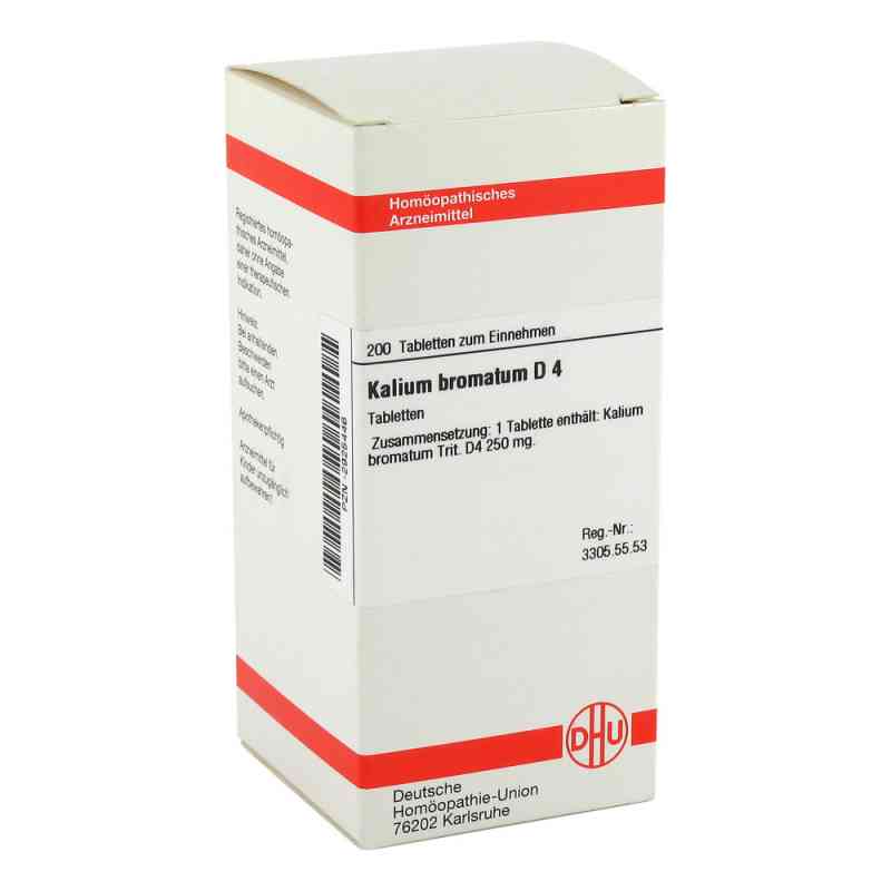Kalium Bromatum D4 Tabletten 200 stk von DHU-Arzneimittel GmbH & Co. KG PZN 02925446